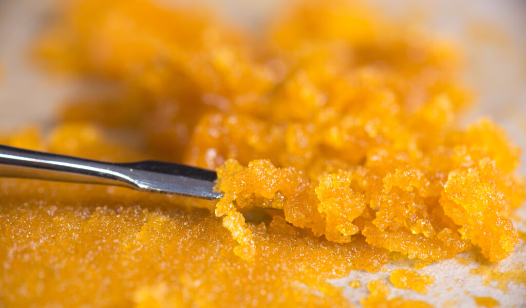 Cannabis extract at CREAM cannabis dispensary in Jersey City.